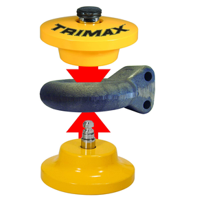 Nouveau YOUHENG YH1596 <span class=keywords><strong>Trimax</strong></span> TLR51 Lunette Serrure d'anneau de remorquage pour rénovation/mise à niveau - Product Image 2