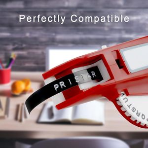 <span class=keywords><strong>Ruban</strong></span> de marquage 3D en relief manuel compatible <span class=keywords><strong>Dymo</strong></span> Motex 9 mm x 3 m pour étiqueteuse, organisation maison et bureau - Product Image 5