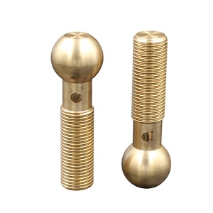 Độ chính xác CNC gia công dịch vụ 360 độ Quay Brass xoay sống Doanh vít bóng Bolt thắt chặt các tính năng dây EDM - Product Image 4