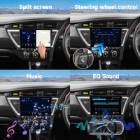 Autoradio Hikity 10 ''4 + 64G Android pour Toyota AURIS 2012-2015 Wireless CarPlay/Android Auto GPS WIFI Piano Key Autoradio OEM