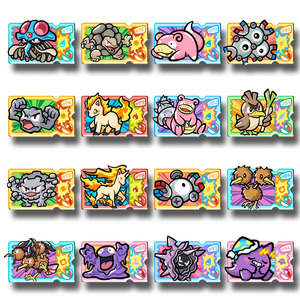 Vente en gros de boîtes de booster scellées en acrylique de type Q, avec des figurines Pokémon, des mini-figurines en cristal, des cadeaux pour enfants - Product Image 5