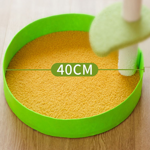 Felice gatto giocattoli interattivi fiore albero gatto all'ingrosso legno gratta e vinci - Product Image 3