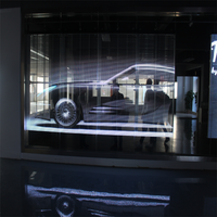 Nouveau produit 2026 : Écran LED transparent P3.91 pour publicité intérieure, affichage mural LED transparent