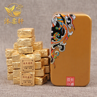Thé Pu'er mûr de qualité supérieure Jiajia Mini briques de thé 250g - Emballage cadeau exquis, approvisionnement direct d'usine et vente en gros