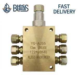 Válvula Divisora Progresiva de 2, 3, 4 y 6 Vías Compatible con SKF, Lincoln, Bijur y <span class=keywords><strong>Delimon</strong></span> para Sistemas de Lubricación - Product Image 1