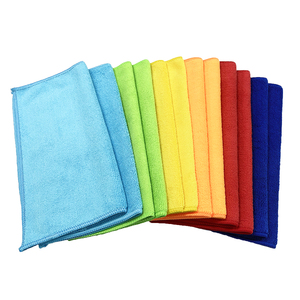 Chiffon de nettoyage en microfibre absorbant 30x30cm, réutilisable, non pelucheux, pour cuisine, polissage, dépoussiérage des sols, séchage et lavage de voitures - Product Image 2