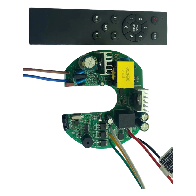 ACDC 12V 60W BLDC Ceiling Fan Controller Board Custom Designed PCBA PCB for India Pakistan & Bangladesh Markets