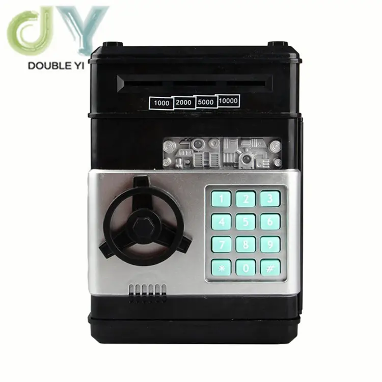 Custom Password Piggy Bank ATM Deposit Machine Kids Large Piggy Bank