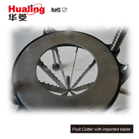 Hualing Hot Sell Fruit Snijder/Handmatige Fruit Snijder/Fruitblokjes Snijder