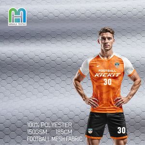 Sublimación American Jersey doble panal persianas tela Ghana fútbol Jersey poliéster tela ropa deportiva - Product Image 1