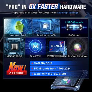 Mk906 Pro Mk906pro Herramienta de diagnóstico bidireccional OBD2 para coches, actualización de MK908S MS906BT MK906BT - Product Image 2