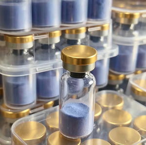 Péptido de Cobre Azul GHK-Cu de Alta Pureza (99%), Colágeno en Polvo, Materia Prima Cosmética - Product Image 1