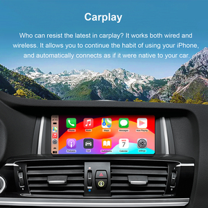 Interfaz Rhythm CarPlay para BMW con Sistema CIC Serie 1 y 3 (2008-2012), Android Auto Inalámbrico y Mirror Link - Product Image 2