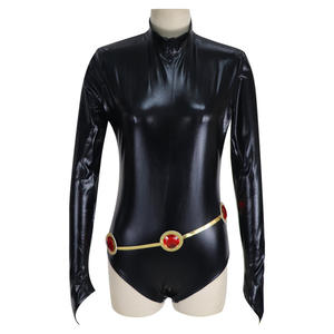 DC Teen Titans Raven <span class=keywords><strong>Comics</strong></span> Echo mujeres adulto Anime Cosplay disfraz conjunto Halloween rendimiento traje Top poliéster - Product Image 3