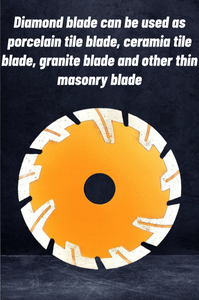 Disques de coupe diamantés industriels - Lames segmentées en nitride, disponibles en OEM, garantie 3 ans, pour la découpe de maçonnerie et de béton armé - Product Image 3