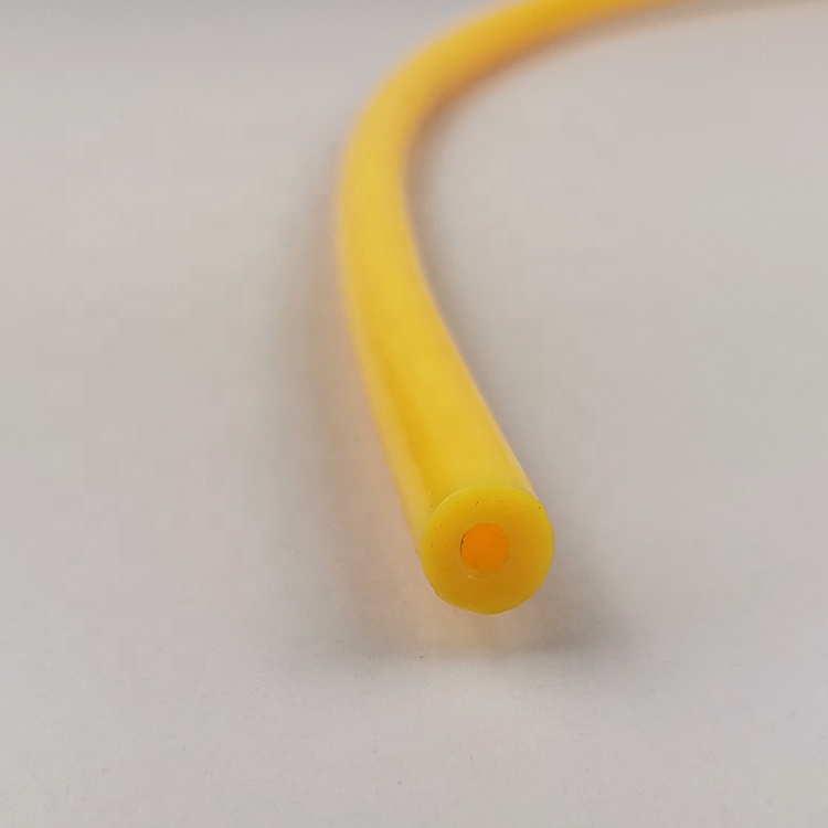 10 мм полая веревка желтого цвета LDPE пластиковая трубка