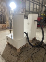 Moteur de pompe compact industriel pour épurateur de fumée acide, pour système de purification des gaz acides dans l'affinage de l'or et de l'argent, efficacité énergétique de 95 %