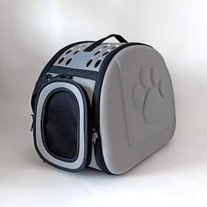 Tas Ransel Hewan Peliharaan EVA Solid Button untuk Anjing dan Kucing, Tas Mobil Portabel, Ramah Lingkungan, untuk Hewan Kecil - Product Image 1