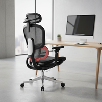 Chaise de bureau ergonomique moderne haut de gamme avec accoudoirs réglables en 3D, chaise de direction entièrement en maille, nouvelle conception, fabrication en usine