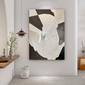Restaurant minimaliste italien 2025 nouvelle <span class=keywords><strong>peinture</strong></span> décorative salon Art mural abstrait Simple moderne - Product Image 4