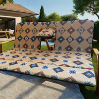 Chaise pliante au sol en tissu arabe saoudien/sadu avec sièges au sol Support du dos au sol Caractéristiques de jeu Canapé de camping portable