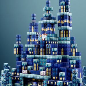 Onshine 106 Piezas Bloques <span class=keywords><strong>de</strong></span> Construcción Magnéticos <span class=keywords><strong>de</strong></span> 2 cm Tema <span class=keywords><strong>de</strong></span> Bases Militares Juguetes para Niños ASTM CE - Product Image 6