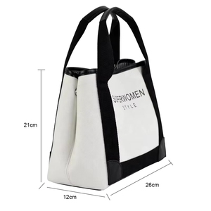 Custom Blank <b>Canvas</b> Logo Cute Shopping Bag Daily Life Travel Colorful <b>Tote</b> bag Cotton Handbag Printable Large - Product Image 3