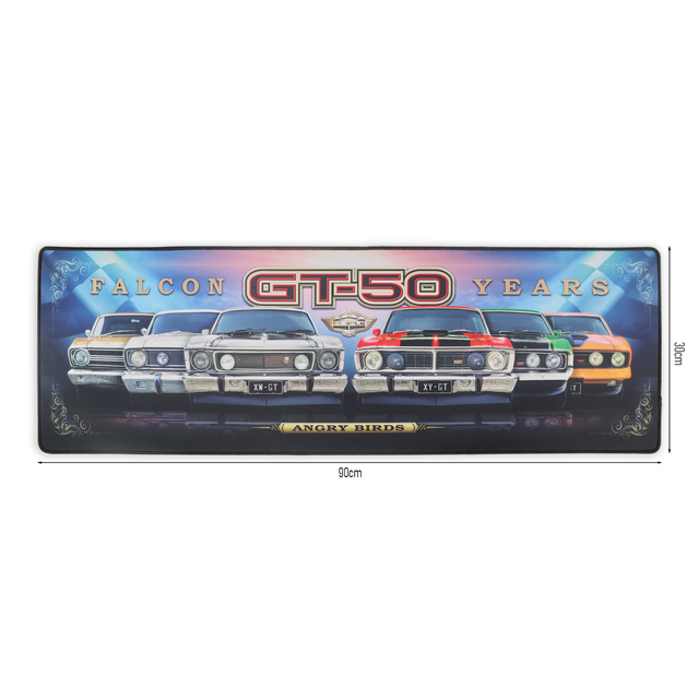 Eco Friendly Custom Sublimation Printing 90x40cm Stitched Edge Reusable Rubber RGB Mouse Pad for Gaming Office