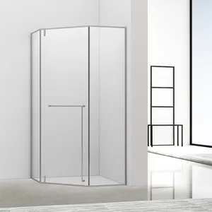 OT-910231(4 + 4mm) 럭셔리 샤워 캐빈 화장실 캐빈 및 가격 예비 부품 유리 샤워 룸