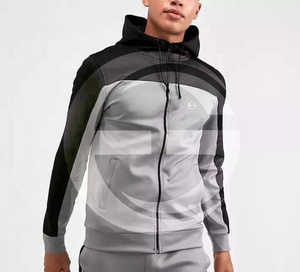 Ripped Hoodie Zipper Hoodie Men's Sweatshirts Hoodie Custom Cotton - Product Image 1