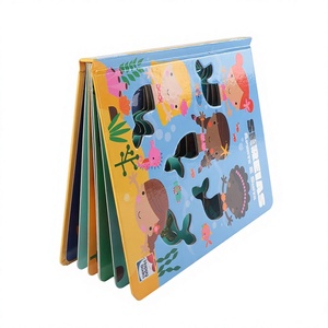 หนังสือเด็กแบบมีกรอบปรับแต่งได้ ภาษาอังกฤษ สำหรับเด็ก ระบายสี วาดภาพ การศึกษาปฐมวัย พิมพ์ดิจิทัล ลายนูนแบบคอปเปอร์เพลท - Product Image 5