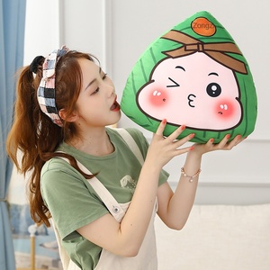 Coussin en peluche Zongzi créatif pour le Festival du Bateau-<span class=keywords><strong>Dragon</strong></span>, en coton PP, tissu super doux, unisexe, 14+, anti-stress, cadeau pour événement d'entreprise - Product Image 3