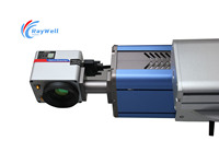 Codeur laser CO2 électrique en ligne pour bouteilles PET/plastique 30W-60W, système de marquage automatique de codes QR haute précision, codage permanent