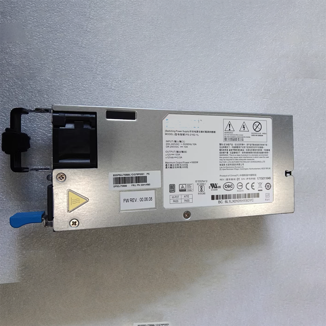 For LITEON 1600W Server Power Supply PS-2162-1L