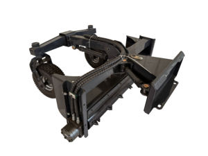 Râteau motorisé pour chargeuse compacte, préparation du sol, nivellement du terrain, prix compétitif, avec composant moteur principal - Product Image 2