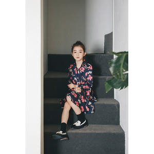 Vestido de una pieza con cuello halter de diseñador para iglesia, material para bodas - Product Image 4