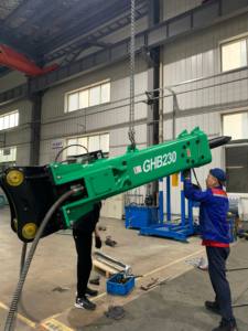 Ghb230 Msb Ms 700H Mtb Mt210 Volledig Hydraulische Jack Hamer Voor 25-35 Ton Graafmachine Pure Hydraulische Brekers - Product Image 4