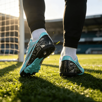 Chaussures de football professionnelles pour adultes 2025 QFH en ultra-fibre imperméables, nouvelle pointe antidérapante pour toutes les saisons
