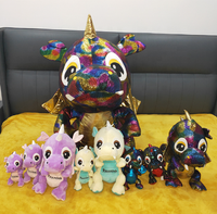 Nouveauté 2023 Jouets en stock Jouets en peluche de dragon de haute qualité Souvenir de Cracovie Pologne
