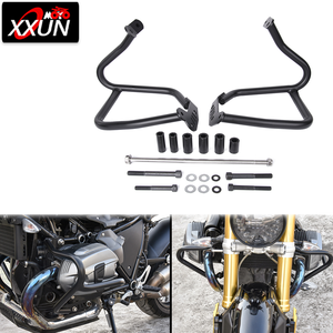 Protection de moteur et cadre anti-chute XXUN pour moto <span class=keywords><strong>BMW</strong></span> R <span class=keywords><strong>Nine</strong></span> <span class=keywords><strong>T</strong></span> RNineT R9T Racer Scrambler <span class=keywords><strong>Pure</strong></span> Urban G S 2014-2022 - Product Image 1