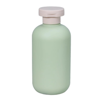 Bouteille en plastique PE souple de couleur verte, emballage divisé, bouteille de lotion sous pression, bouteille de gel douche, bouteilles vides en plastique