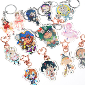 Vigreat One Piece Créez Votre Propre Design Breloque Anime Breloques de Créateur Porte-clés Shaker en Acrylique Holographique - Product Image 6
