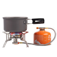 Brûleur à gaz coupe-vent pour Camping, fournitures d'équipement touristique, cuisine touristique, voyages de survie, réchaud puissant pour l'extérieur