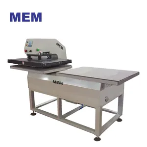 TQB-6080 60 x 80 amerikanische großformatige industrielle etikettierrollendruckmaschine wärmepresse für t-shirts