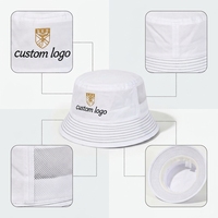 Chapeau Bob Personnalisé Néon Été Séchage Rapide à Large Bord, Chapeau de Pêcheur Unisexe pour Enfants Motif Dessin Animé Disponible en Gros