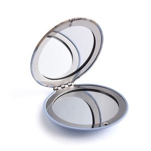 Light Weight Full Image Printing Best Selling Aluminium New Cheap Cost Dual Side Pocket <b>Compact</b> <b>Mirror</b> - Product Image 6