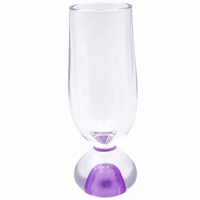 Verre à jus en cristal Liuli givré violet améthyste, gobelet en verre émaillé coloré, articles ménagers pour la maison et les restaurants