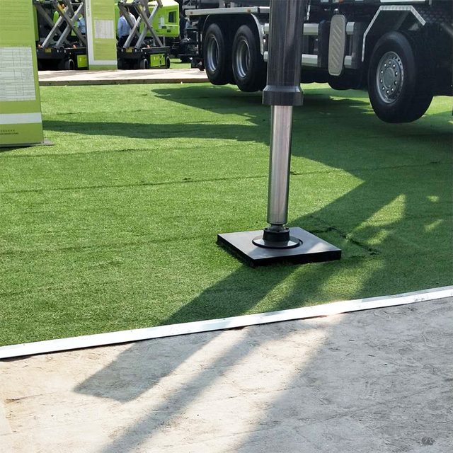 ZSPE Slip Resistant Uhmwpe Outrigger Pads Stabilizer for Crane Lift Jack Trailer RV Wrecker Tow Service Truck Customized
