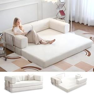Ensemble de canapé-<span class=keywords><strong>lit</strong></span> <span class=keywords><strong>futon</strong></span> convertible de luxe Unisofa emballage sous vide canapé-<span class=keywords><strong>lit</strong></span> compressé modulaire moderne pliable - Product Image 4