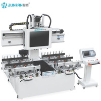 Machine à mortaiser et à rainurer CNC à quatre axes automatique de haute précision JUNRAN JR-2215-4A avec moteur pour le travail du bois